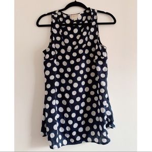 MICHAEL KORS POLKA-DOT BLOUSE